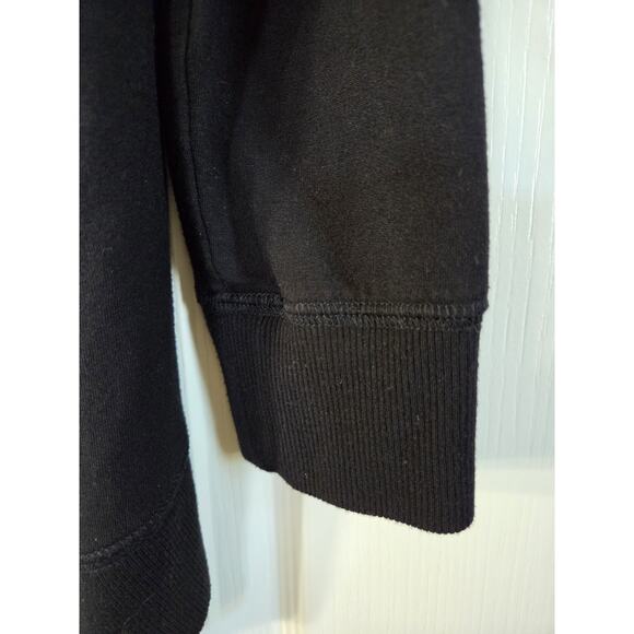 Glyder Black Adore Long Sleeve Zipper Accent Modal Sweatshirt, Women's Medium - Picture 14 of 15